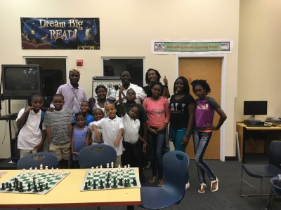 C2B Chess Club Students - Group Picture